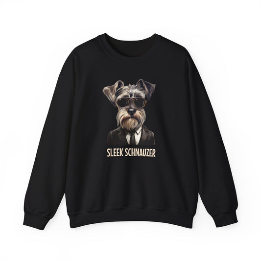 Sleek Schnauzer | Premium Schnauzer Sweatshirt