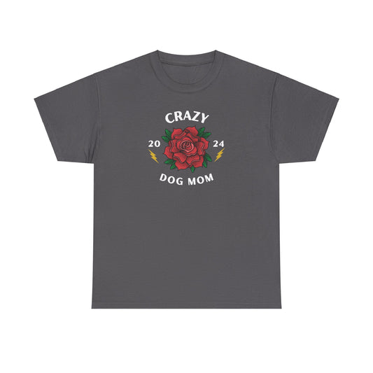 Crazy Dog Mom | Premium Dog Mom T-Shirt