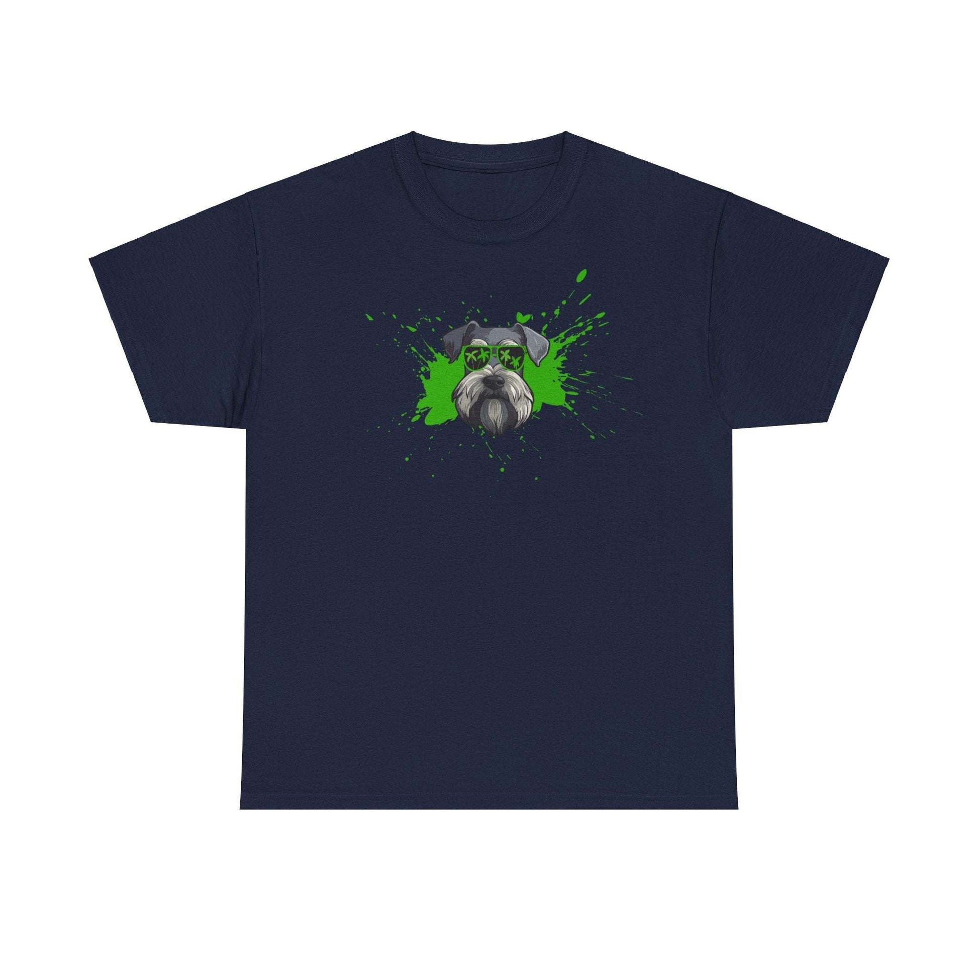 "Splash Schnauzer" Premium Dog T-Shirt