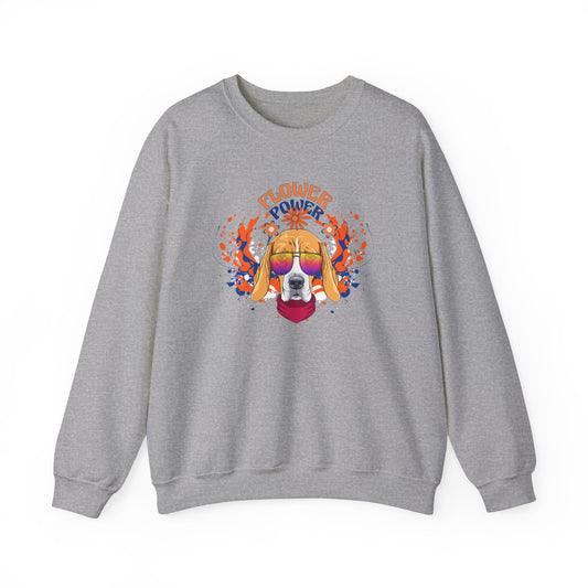 Flower Power | Premium Beagle Sweatshirt