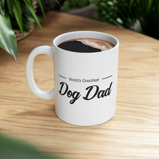 World's Greatest Dog Dad Mug | Premium Dog Dad Mug