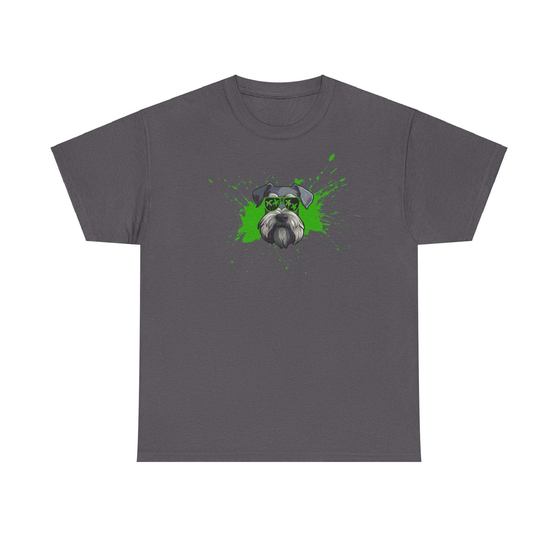 "Splash Schnauzer" Premium Dog T-Shirt