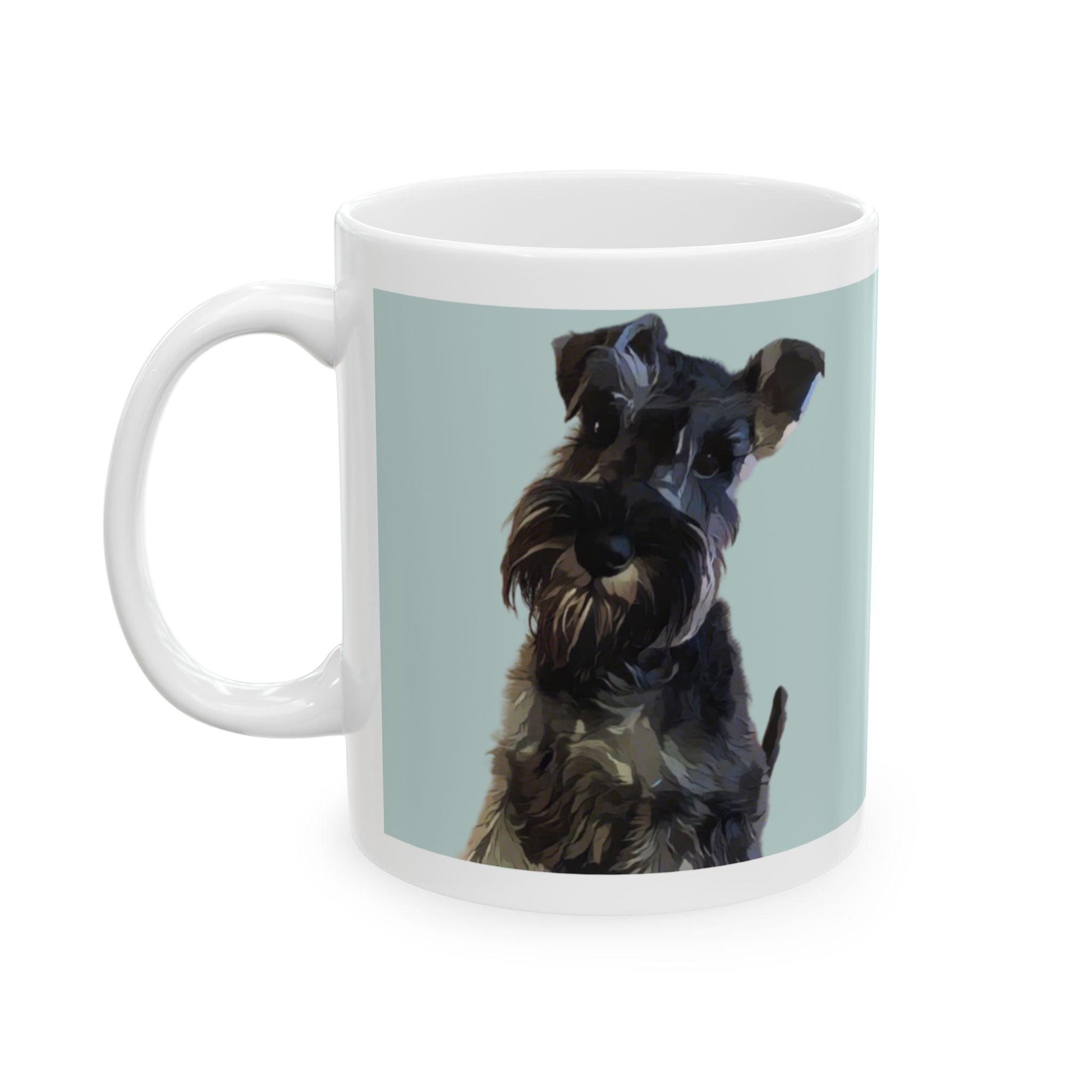 Dog Mom & Dog Dad Coffee Mug - Custom Pet Photo Mug - Fabulous Tee Shirts