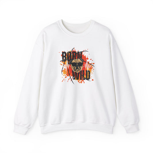 Born Wild | Premium Pug Sweatshirt