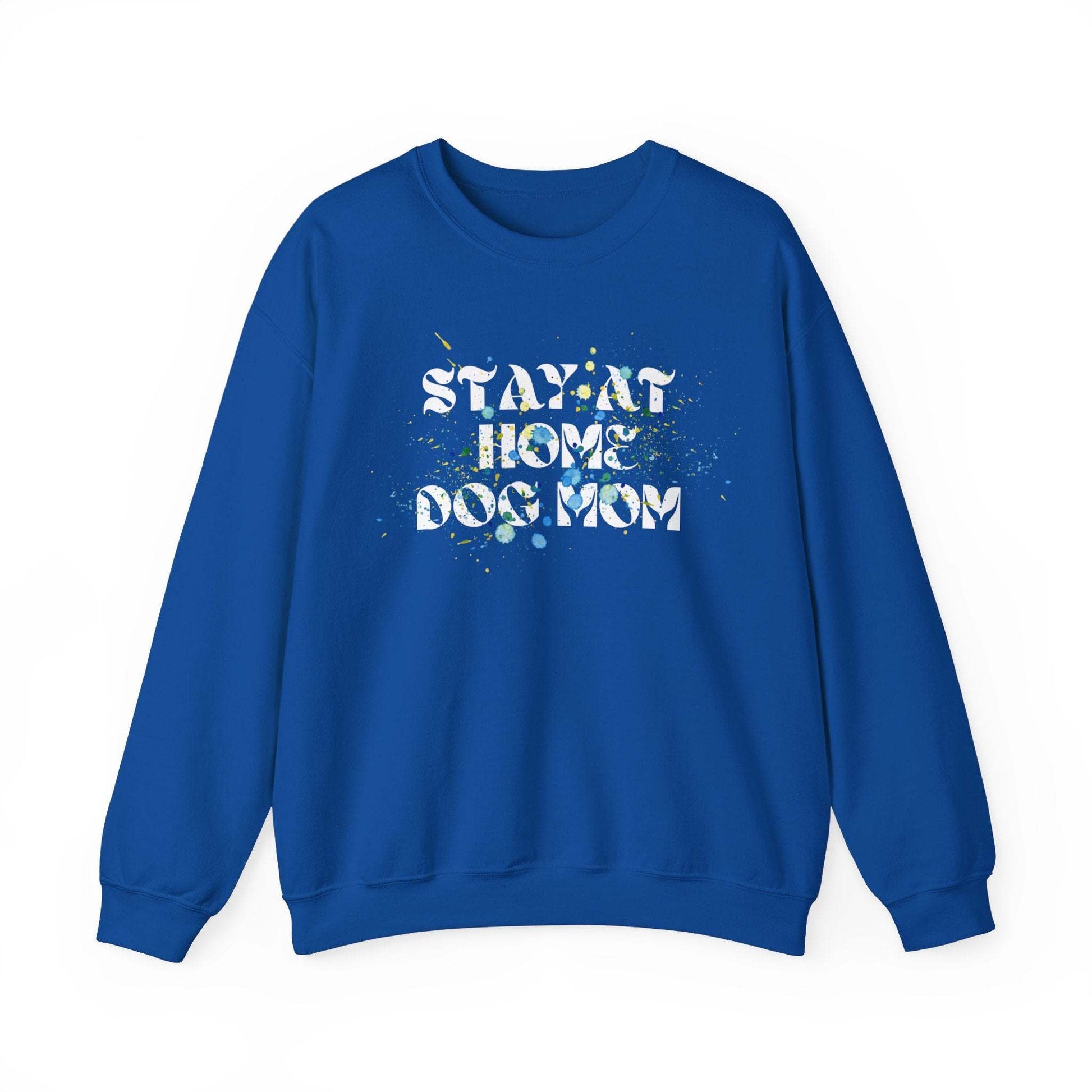 Dog Mom Sweatshirt, Royal