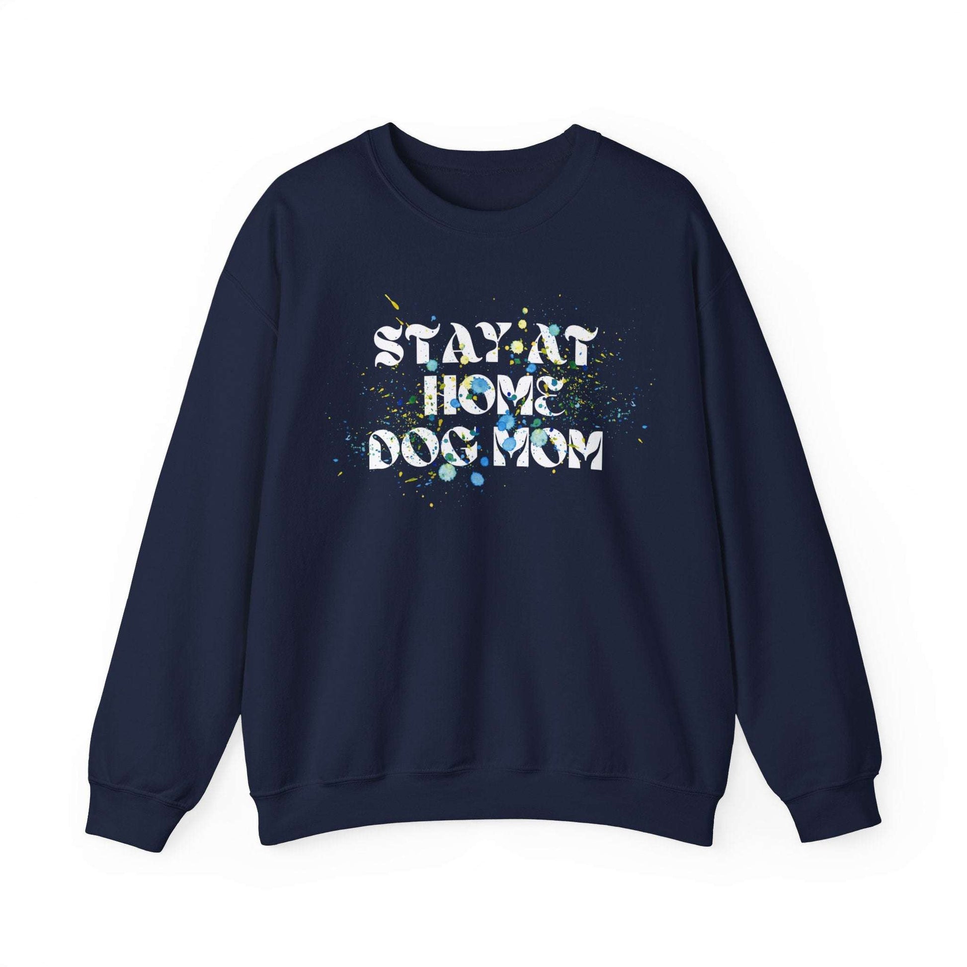 Dog Mom Sweatshirt, Navy