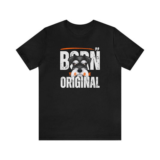 Fabulous Tee Shirts' ' Born to be Original ' black t-shirt displayed to emphasize its unique design and premium quality.