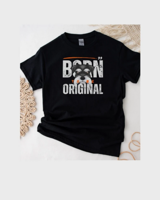 Born to be Original Schnauzer | Premium Schnauzer T-Shirt
