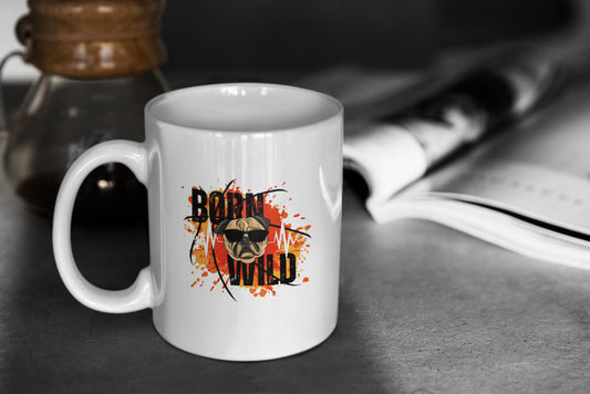 Born Wild Mug | Premium Pug Mug