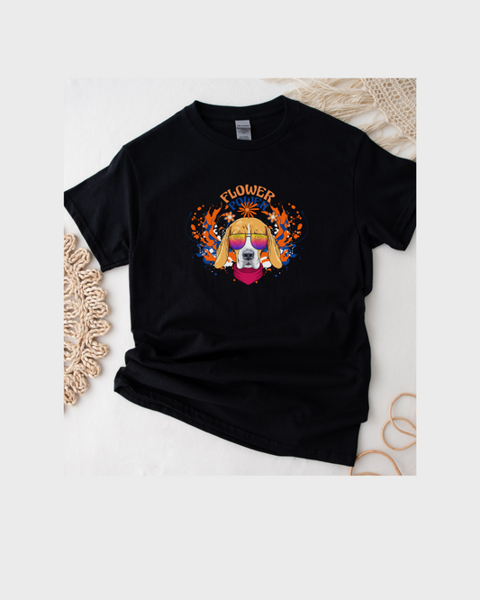 Flower Power | Premium Dog T-Shirt