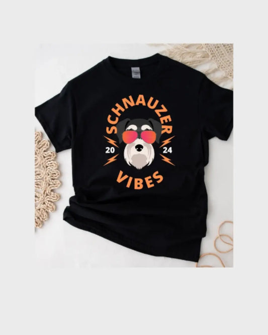 Schnauzer Vibes | Premium Schnauzer T-Shirt