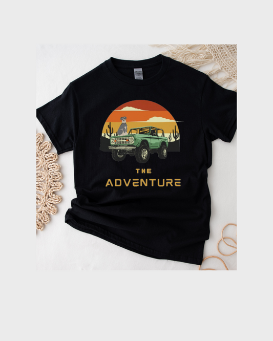 The Adventure | Premium Dog T-Shirt